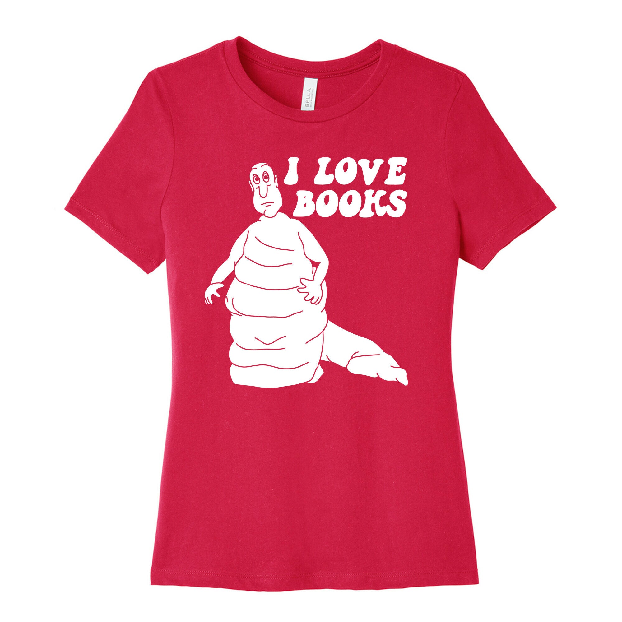 I Love Books Women's Cotton Tee